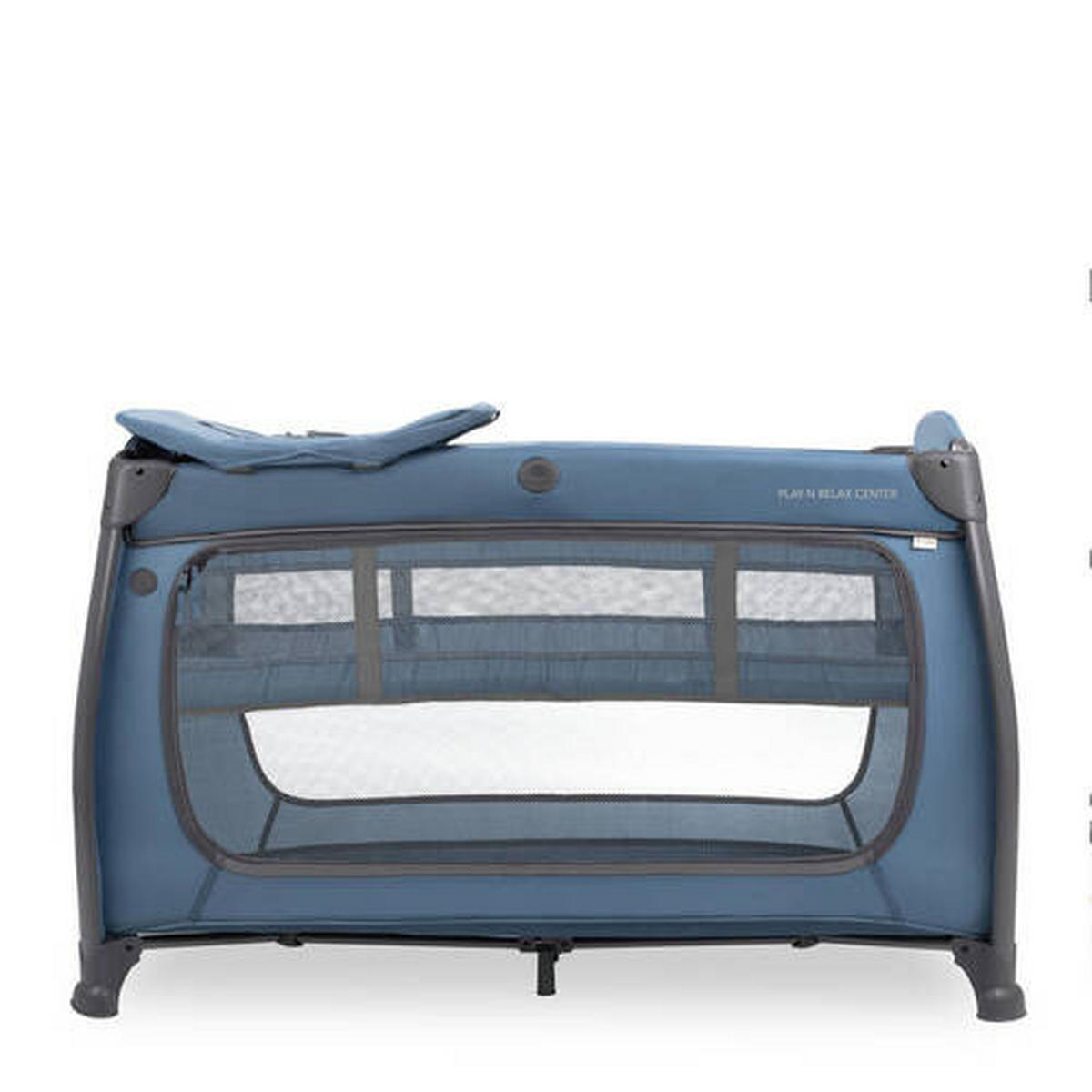 REISEBETT Play N Relax Center Blau  - Blau, Basics, Kunststoff/Textil (79/78/129cm) - Hauck