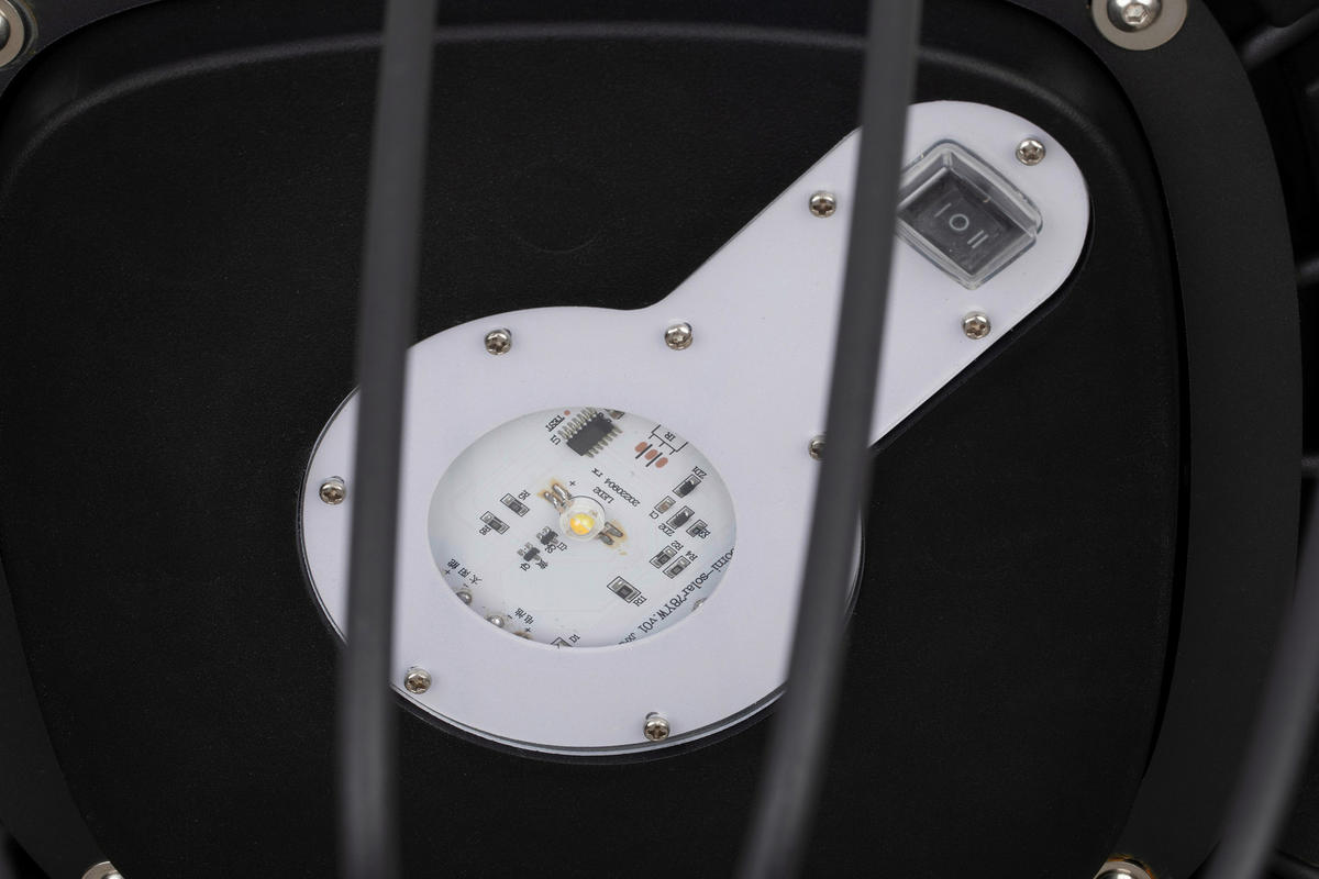 AUßENLEUCHTE 40/30 cm   - Schwarz, Trend, Kunststoff/Metall (40/30cm) - Novel