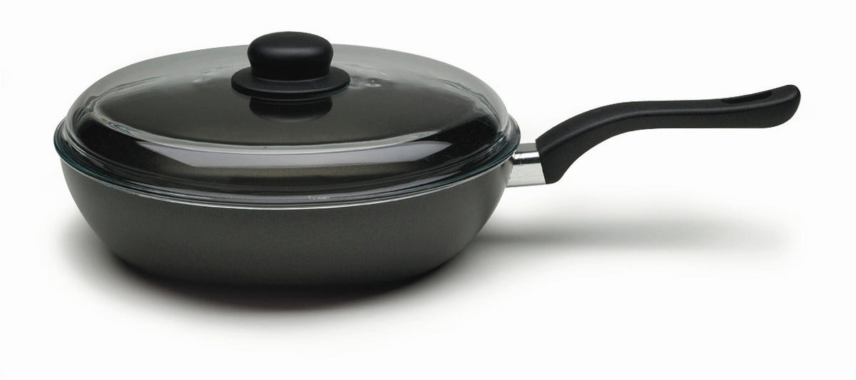 SCHMORPFANNE Garda PTFE-Antihaftbeschichtung 28 cm  - Schwarz, Basics, Metall (28cm) - Ballarini