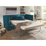 SCHLAFSOFA Mikrofaser Grau - Wengefarben/Grau, Design, Holz/Textil (208/84/98cm) - Carryhome