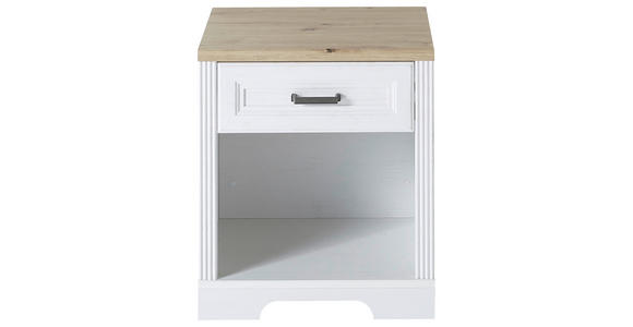 ROLLCONTAINER Pinienfarben, Eiche Artisan - Eiche Artisan/Pinienfarben, KONVENTIONELL, Holzwerkstoff/Metall (54/62/39cm) - Carryhome