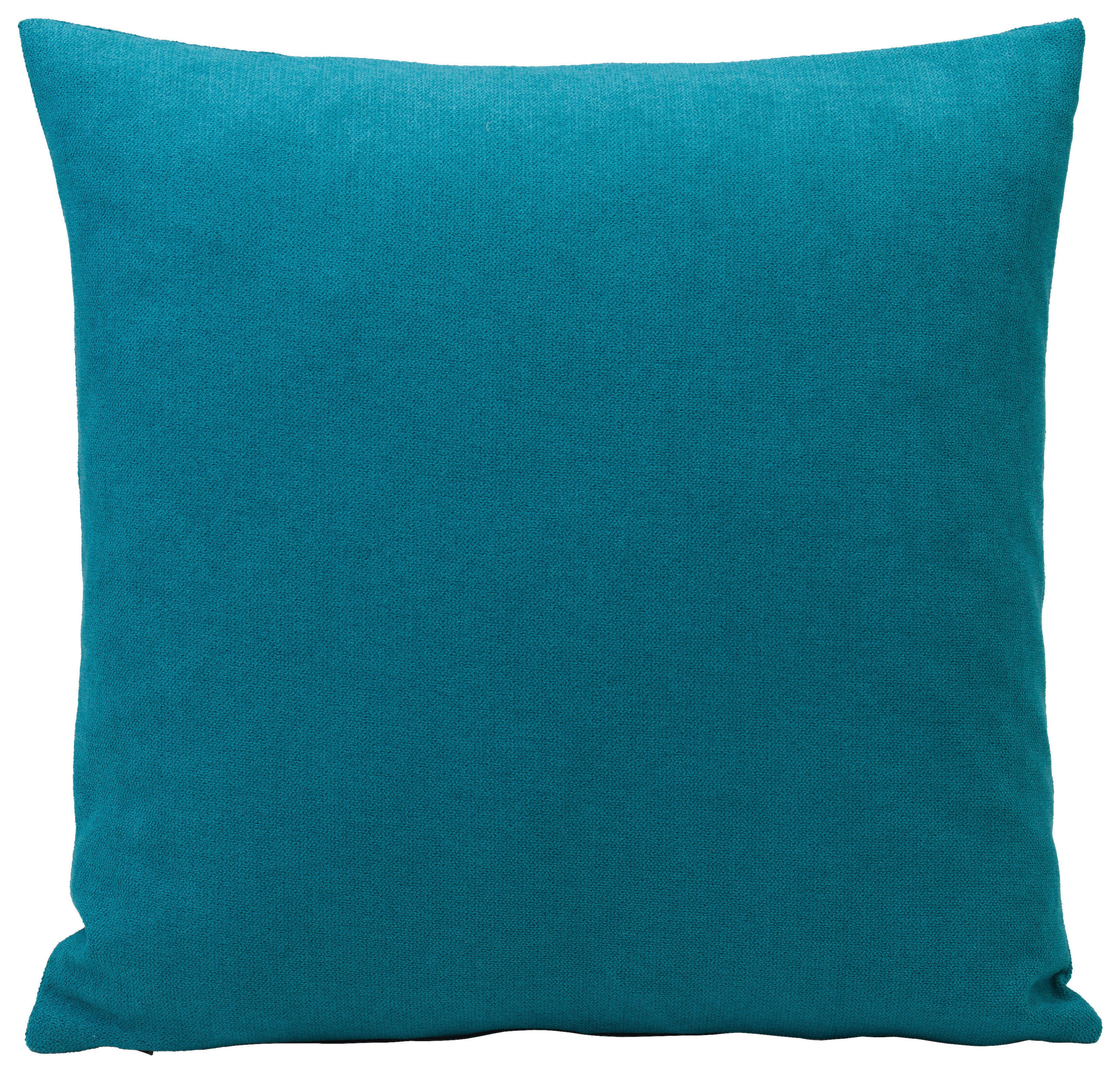 DEKORAČNÝ VANKÚŠ 50/50 cm - petrolejová, Basics, textil (50/50cm) - Novel