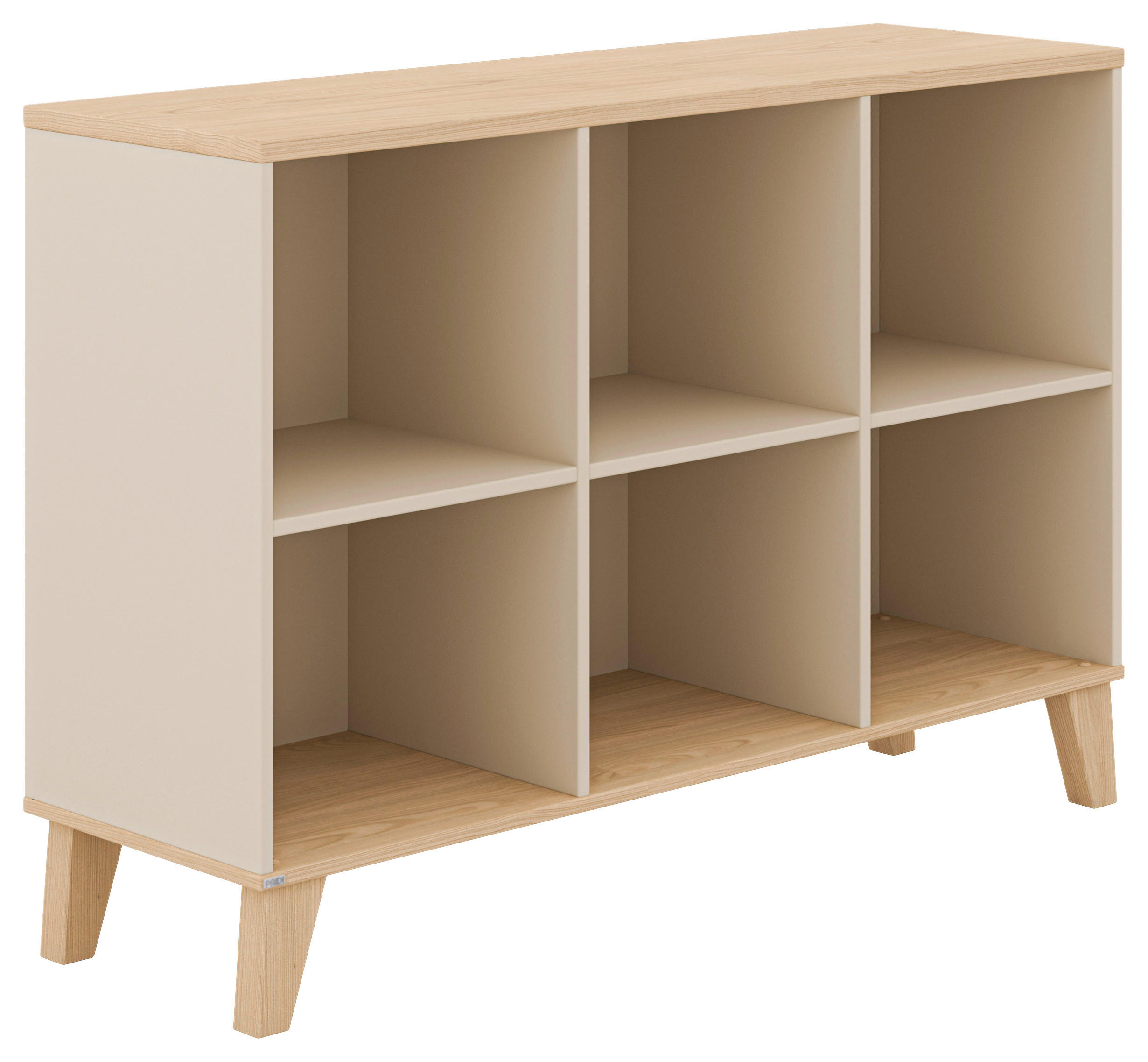 SIDEBOARD MALIO  in 123,5/84,6/37,9 cm  - Beige/Naturfarben, Design, Holzwerkstoff (123,5/84,6/37,9cm) - Paidi
