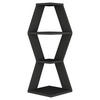 WANDBOARD in 30/86/30 cm Anthrazit  - Anthrazit, Design, Holzwerkstoff (30/86/30cm) - Livetastic