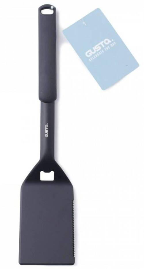 LOPATICA ZA REZ. I SERVIRANJE - crna, Basics, metal/plastika (46cm) - Gusta