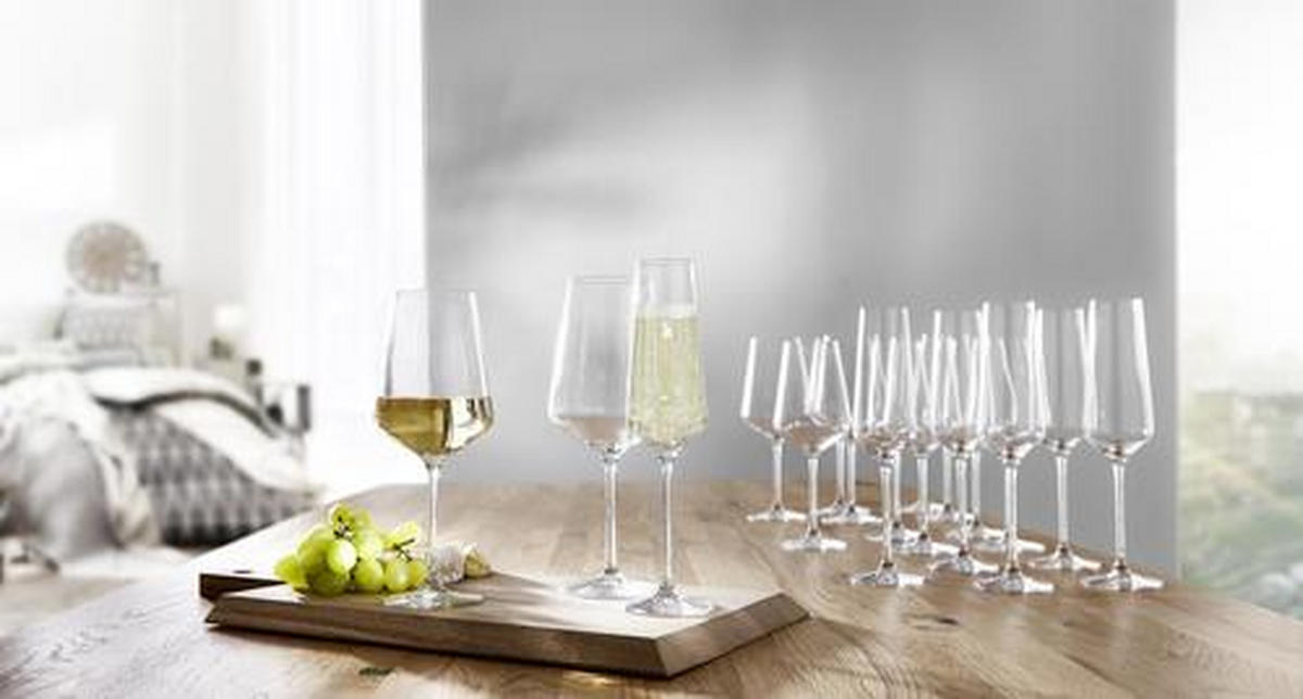 GLÄSERSET Puccini  18-teilig  - Klar, Basics, Glas (57,3/26,9/32,9cm) - Leonardo