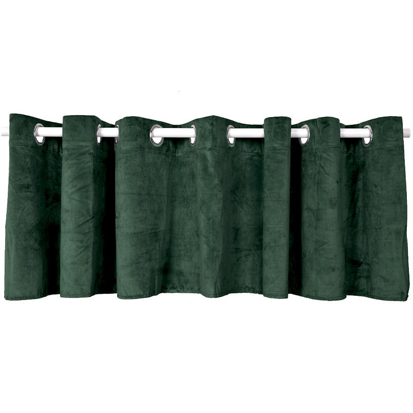 GARDINLÄNGD transparent  - grön, Basics, textil (250/45cm)