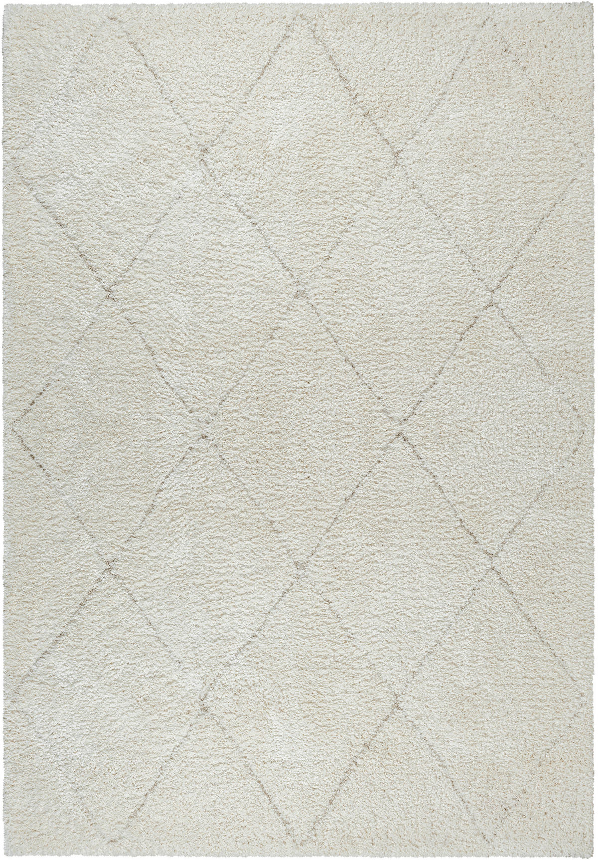 HOCHFLORTEPPICH 160/230 cm Ideal Shaggy Creme  - Creme, Basics, Textil (160/230cm)