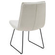 STUHL - Beige/Schwarz, Design, Textil/Metall (50/90/68cm) - Valnatura