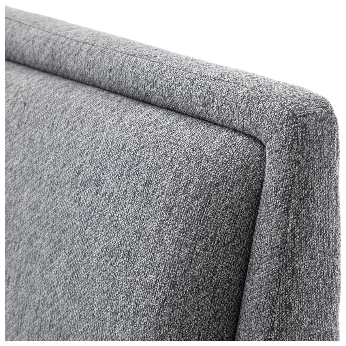 POLSTERBETT 140/200 cm,  in Grau, Bettkasten, Lattenrost,  - Schwarz/Grau, KONVENTIONELL, Holz/Textil (140/200cm) - Livetastic