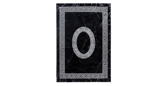 WEBTEPPICH 140/200 cm Plus Schwarz  - Schwarz, Basics, Textil (140/200cm) - Novel