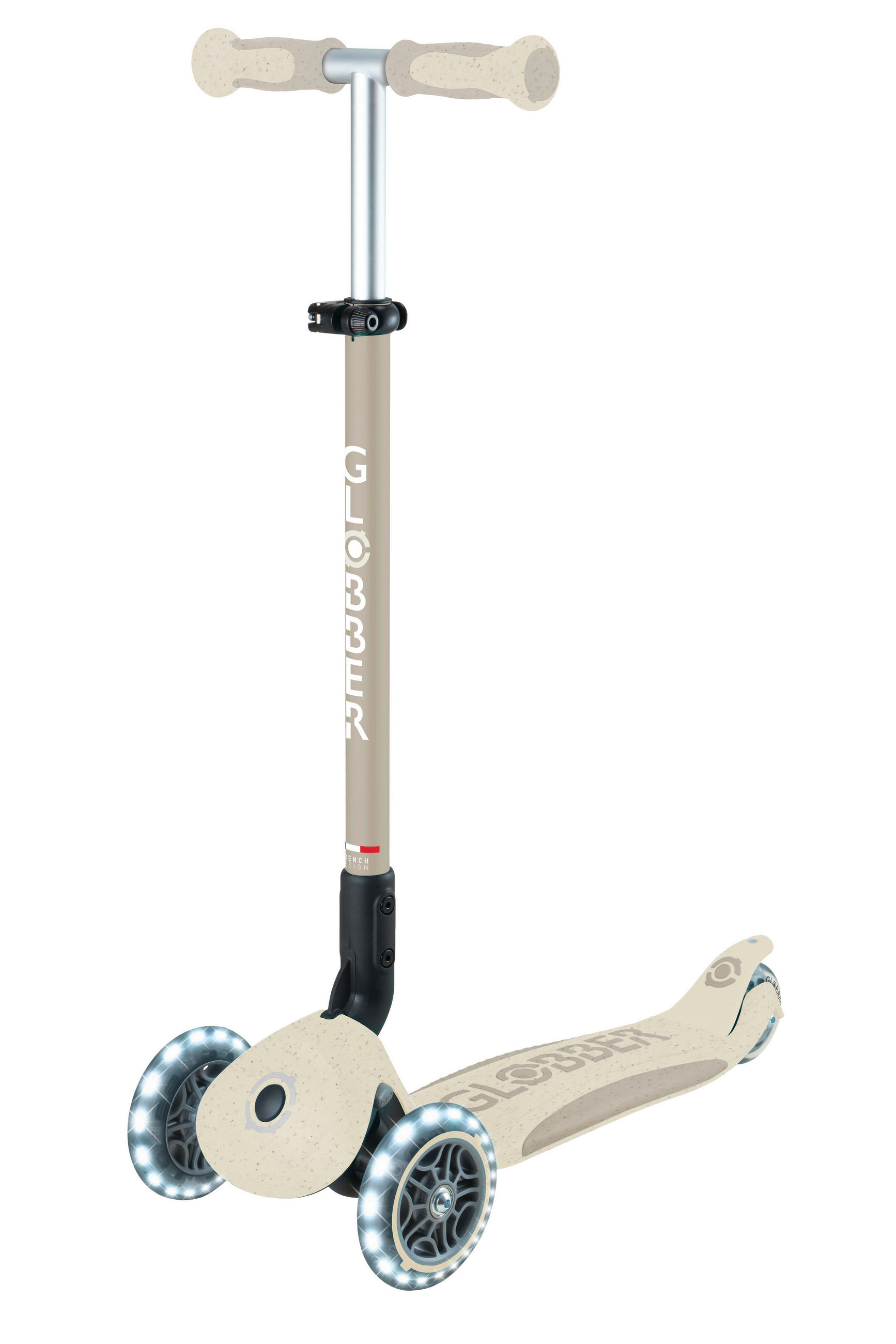 LAUFRAD GO-UP DELUXE LIGHTS ECO 360  - Weiß, Basics, Kunststoff/Metall (65/22/98,5cm) - GLOBBER