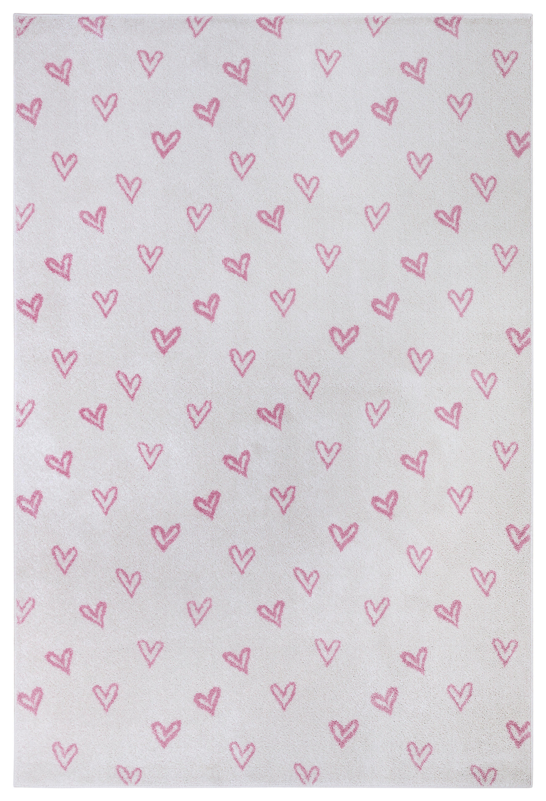 KINDERTEPPICH 160/235 cm Adventures  - Hellrosa/Creme, Trend, Kunststoff/Textil (160/235cm)