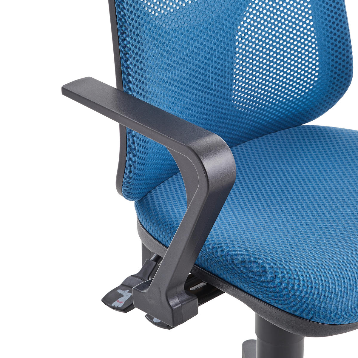 DREHSTUHL Flachgewebe, Netz Petrol  - Petrol/Schwarz, MODERN, Kunststoff/Textil (46/97-109/46cm) - Topstar