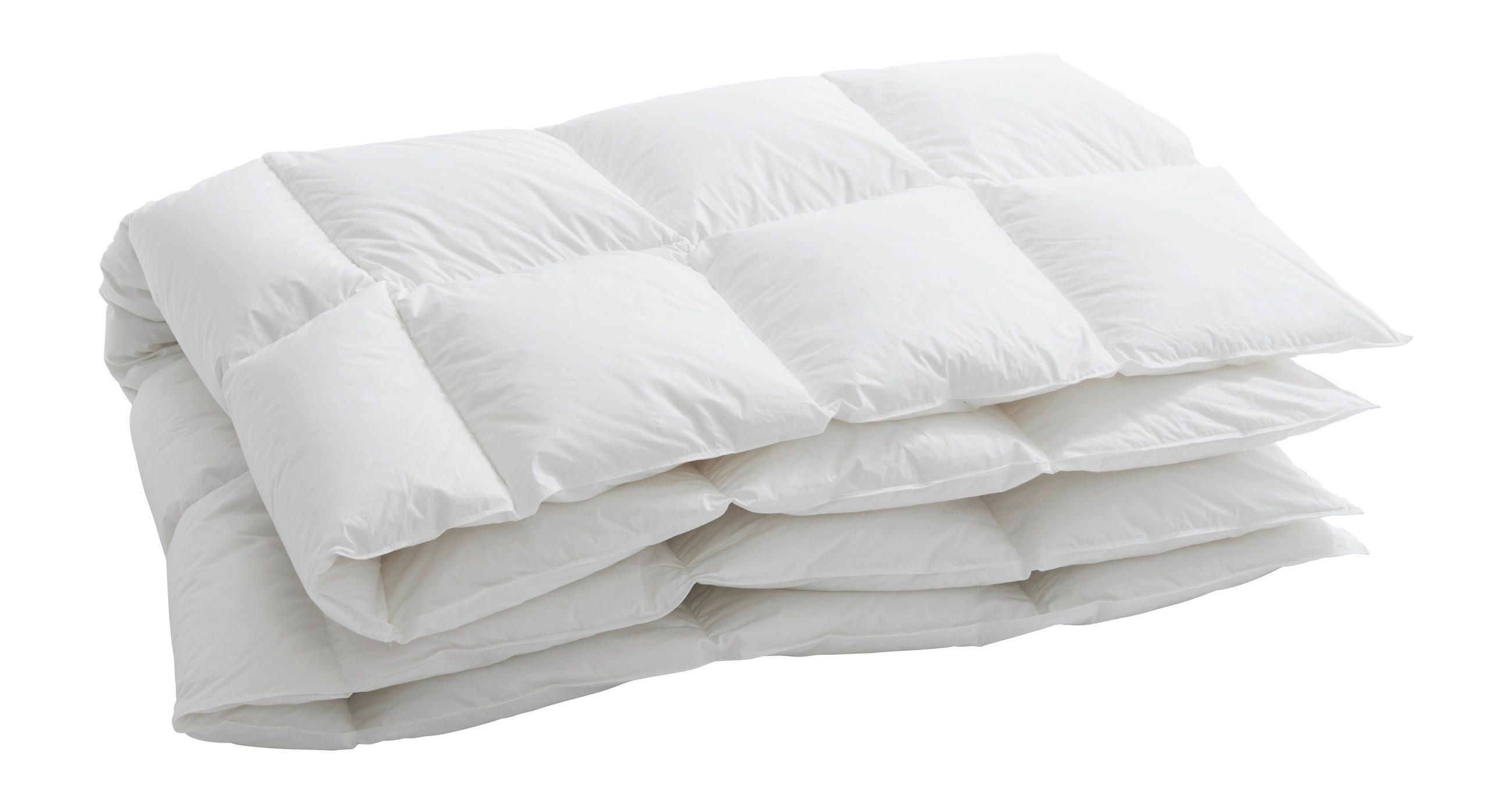 DAUNENDUVET 160/210 cm MONTREUX  - Weiss, Basics, Textil (160/210cm) - Billerbeck