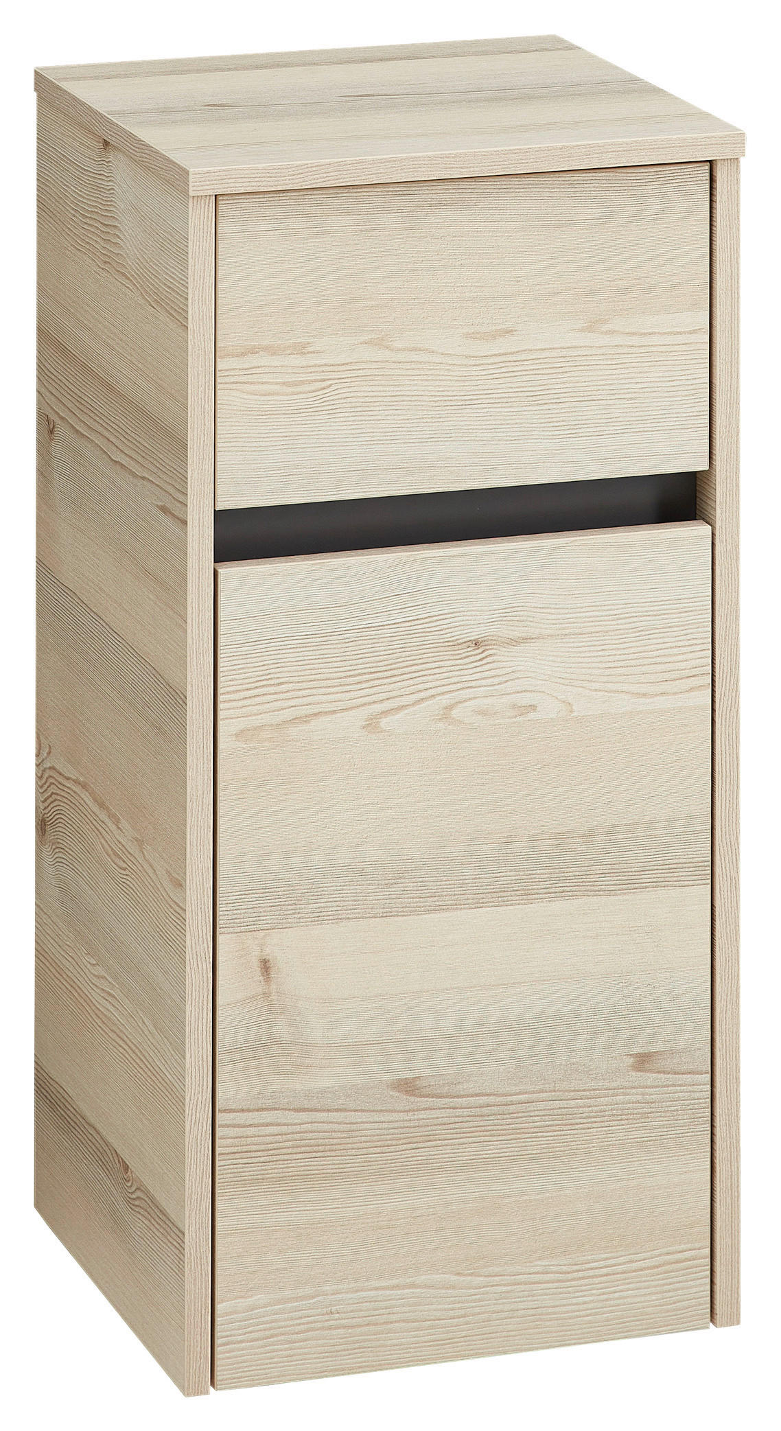 UNTERSCHRANK 35/71,7/33 cm   - Hellgrau/Pinienfarben, KONVENTIONELL, Glas/Holzwerkstoff (35/71,7/33cm) - Xora