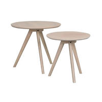 SIDOBORD SET i trä  - ek Bianco, Design, trä - Rowico