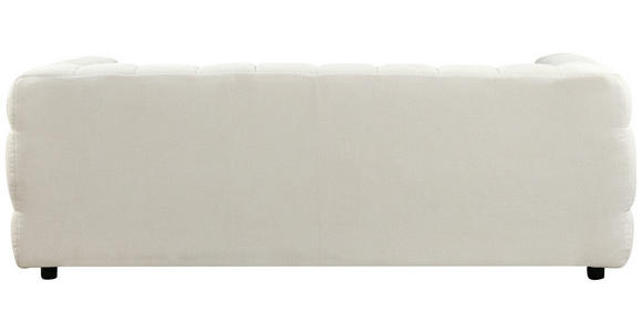3-SITZER-SOFA Struktur Naturfarben - Schwarz/Naturfarben, Design, Kunststoff/Textil (218/71/90cm) - Carryhome