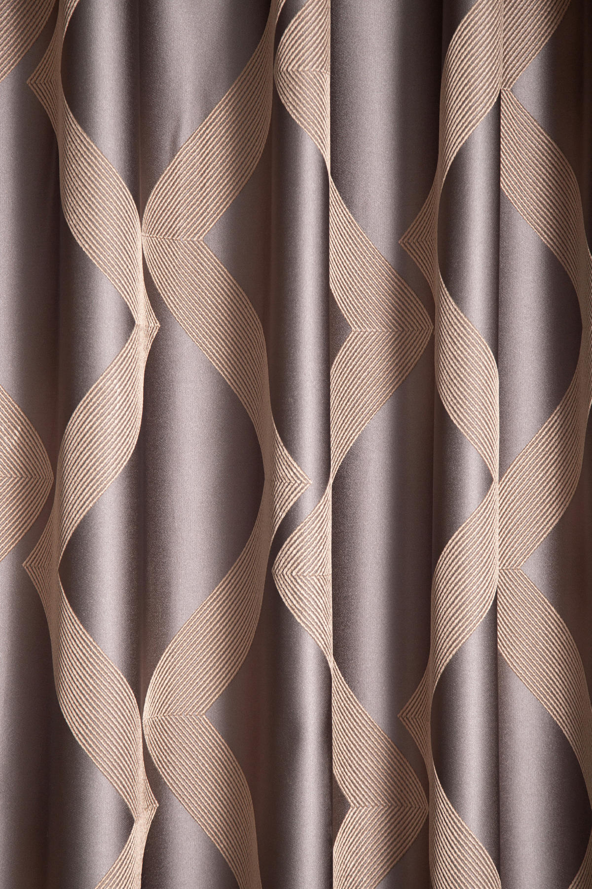 FERTIGVORHANG  blickdicht  140/245 cm   - Goldfarben/Grau, Basics, Textil (140/245cm)