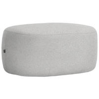 HOCKER in Textil Grau  - Schwarz/Grau, MODERN, Kunststoff/Textil (88/43/66cm) - Hom`in