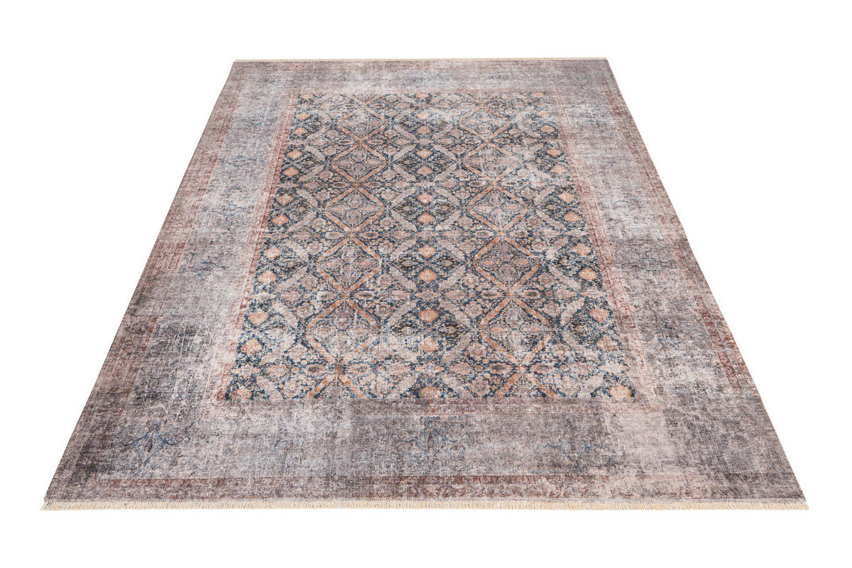 VINTAGE-TEPPICH 155/230 cm My Maurea  - Dunkelblau, Basics, Textil (155/230cm)