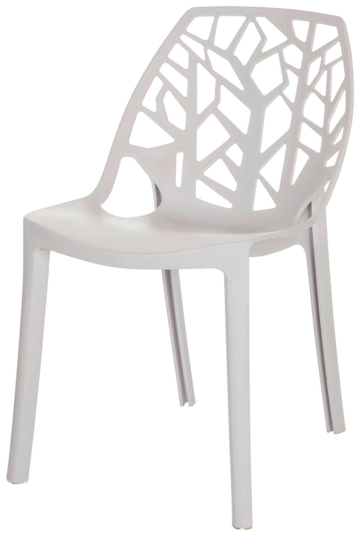 ŽIDLE, 47/80/56 cm - bílá, Basics, plast (47/80/56cm) - MID.YOU