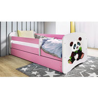 KINDER-/JUNIORBETT - Pink/Birkefarben, MODERN, Holz/Holzwerkstoff (80/160cm) - MID.YOU