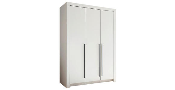 BABYKLEIDERSCHRANK Pulni  - Graphitfarben/Weiß, Basics, Holzwerkstoff/Kunststoff (137/195,5/56cm) - My Baby Lou