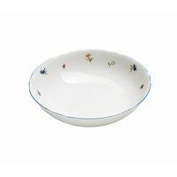 MISKA NA SALÁT, keramika, 19 cm - modrá/krémová, Lifestyle, keramika (19cm) - Seltmann Weiden