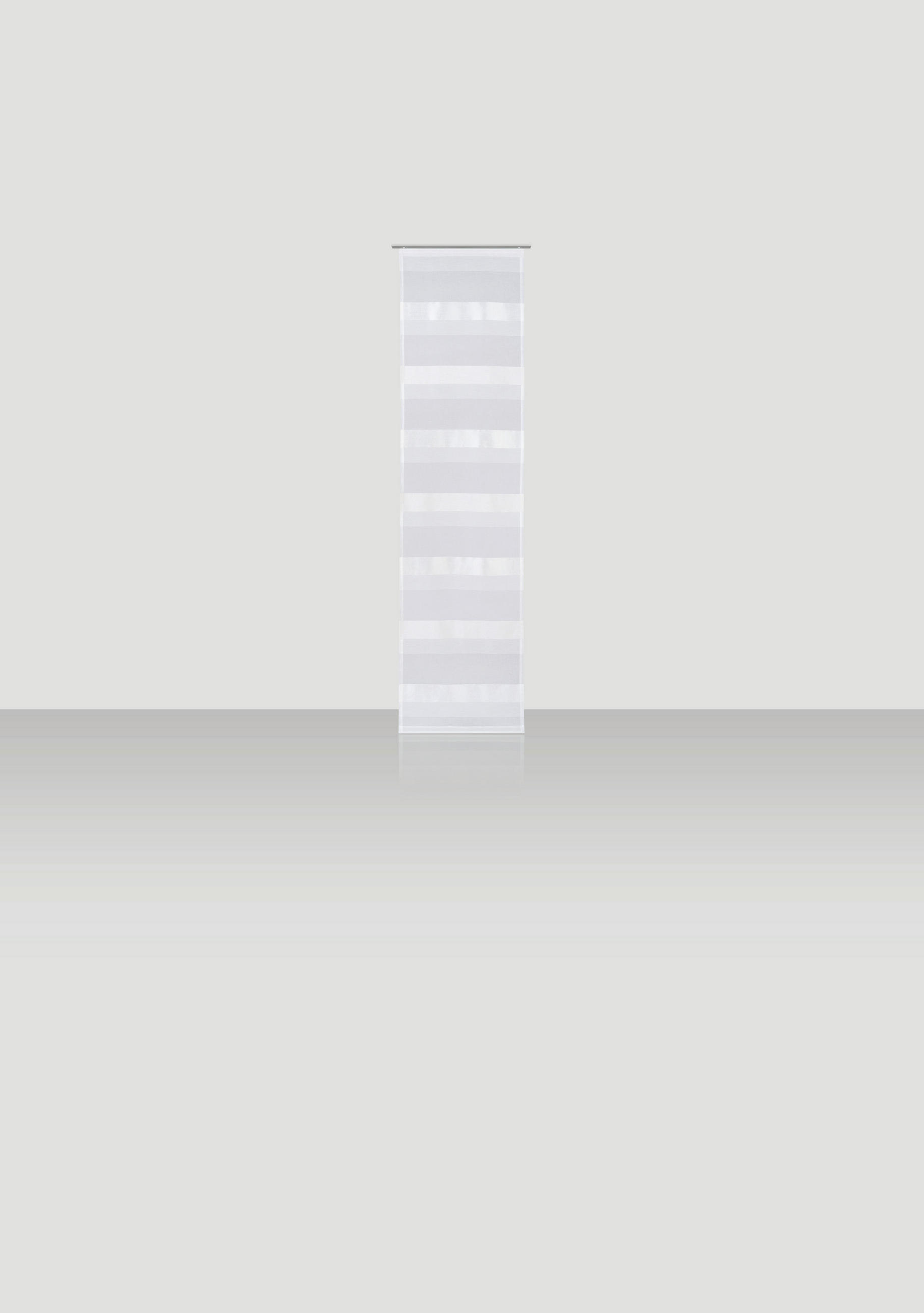 FLÄCHENVORHANG   transparent   60/245 cm  - Creme, Basics, Textil (60/245cm) - Novel
