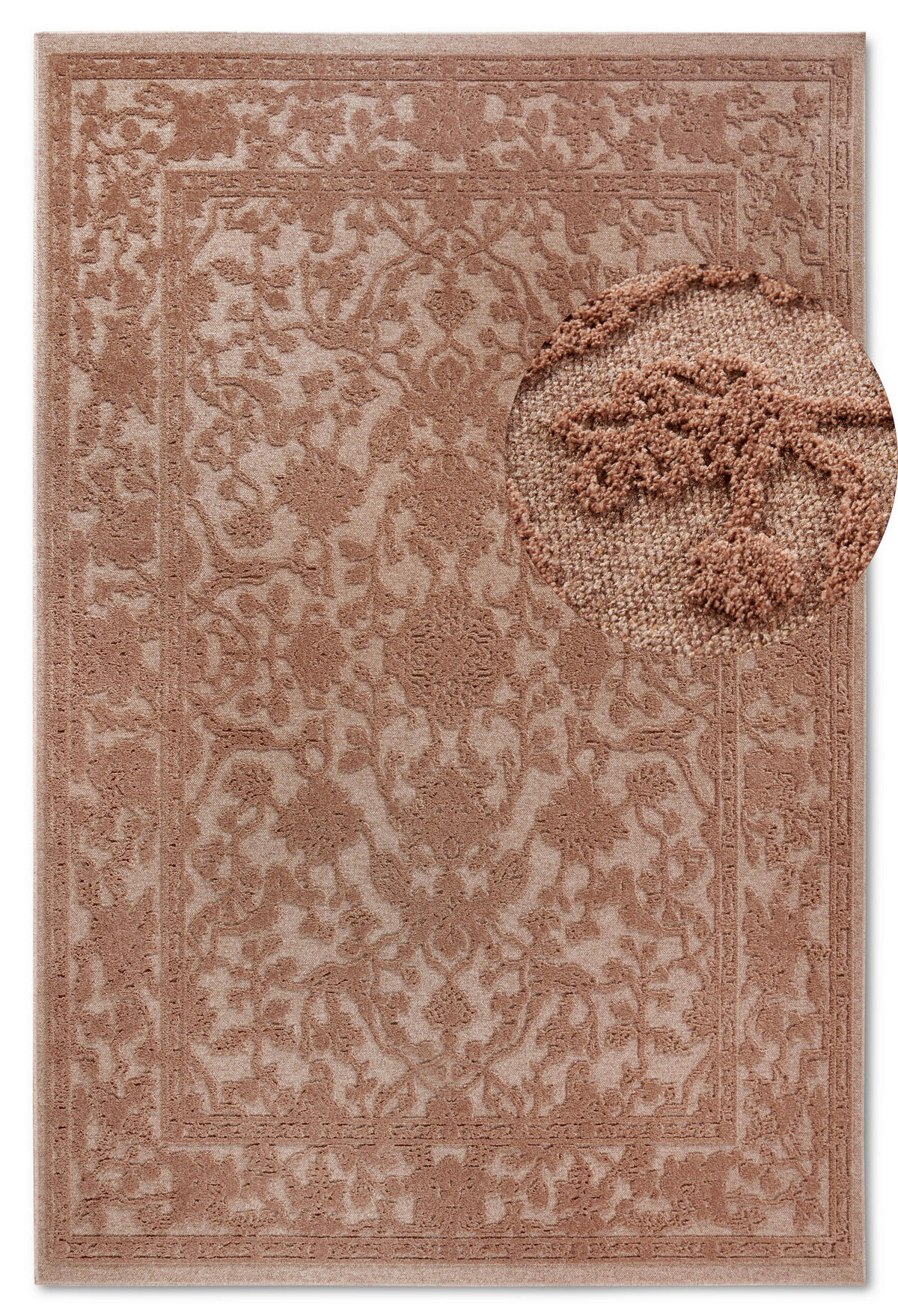 FLACHWEBETEPPICH 200/290 cm Kollektion 1879 Kupferfarben  - Kupferfarben, Design, Textil (200/290cm) - Villeroy & Boch