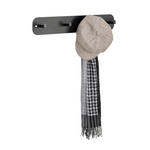 HAKENLEISTE  in Schwarz  - Schwarz, Trend, Metall (60/10/6cm) - Carryhome