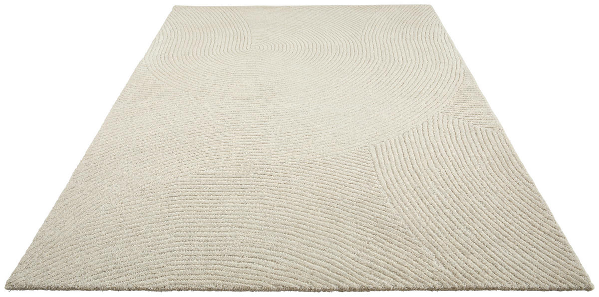 WOLLTEPPICH 200/290 cm Silberfarben  - Silberfarben, Design, Textil (200/290cm) - Novel