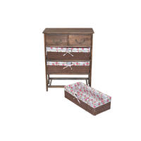 KOMMODE  in  - Braun, KONVENTIONELL, Holz/Papier (30/60/76cm) - MID.YOU