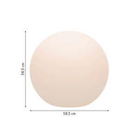 LED-DEKORATIONSLAMPA 60 cm  - vit, Basics, plast (60cm)