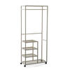 KLEIDERWAGEN in Creme 75/183/35 cm   - Creme, Basics, Kunststoff/Metall (75/183/35cm)