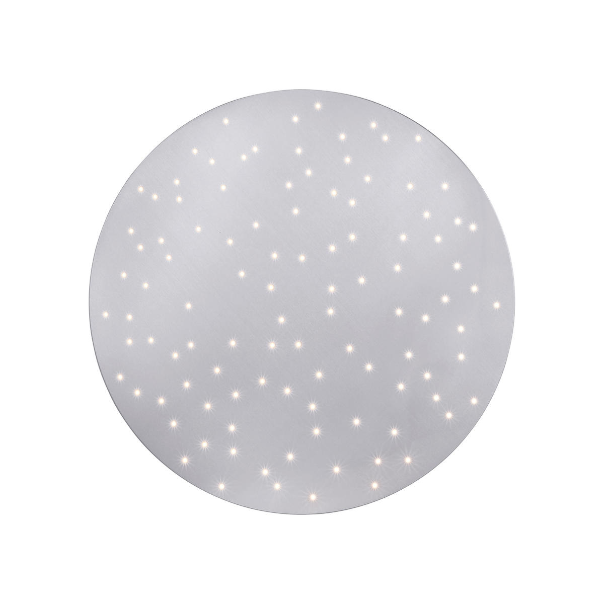 DECKENLEUCHTE Sparkle 48/4 cm   - Silberfarben, Design, Metall (48/4cm)