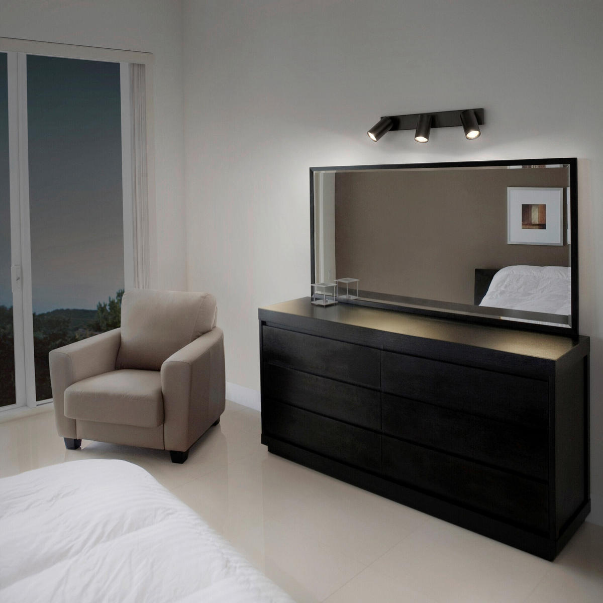 LED-DECKENLEUCHTE 43/6/14 cm   - Schwarz, Basics, Metall (43/6/14cm) - Osram