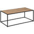 COUCHTISCH in Metall, Holzwerkstoff 100/50/40 cm - Eichefarben/Schwarz, Trend, Holzwerkstoff/Metall (100/50/40cm) - Carryhome COUCHTISCH in Metall, Holzwerkstoff 100/50/40 cm - Eichefarben/Schwarz, Trend, Holzwerkstoff/Metall (100/50/40cm) - Carryhome