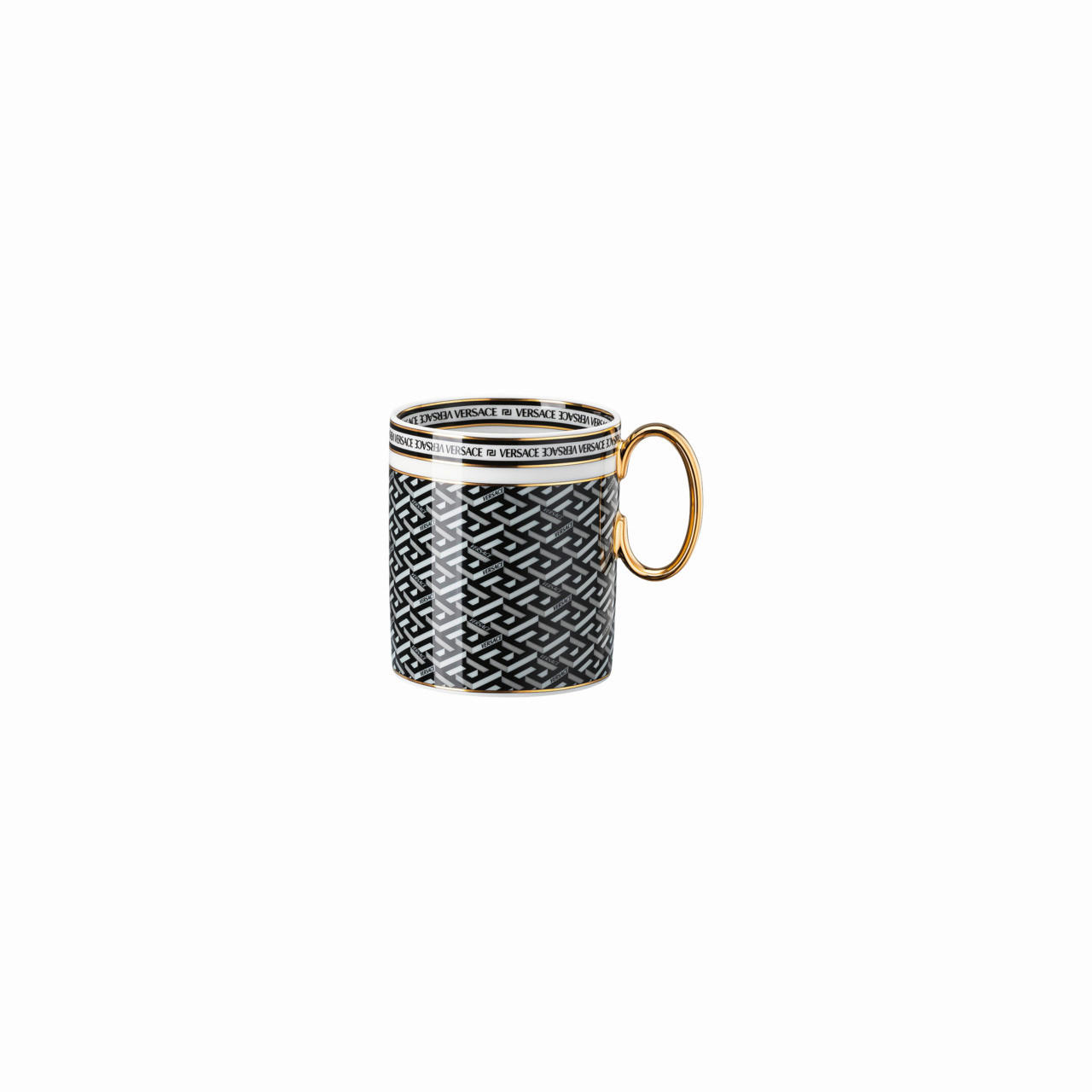 ŠALICA    VERSACE LA GRECA  - crna, Basics, keramika (0,3l) - Versace