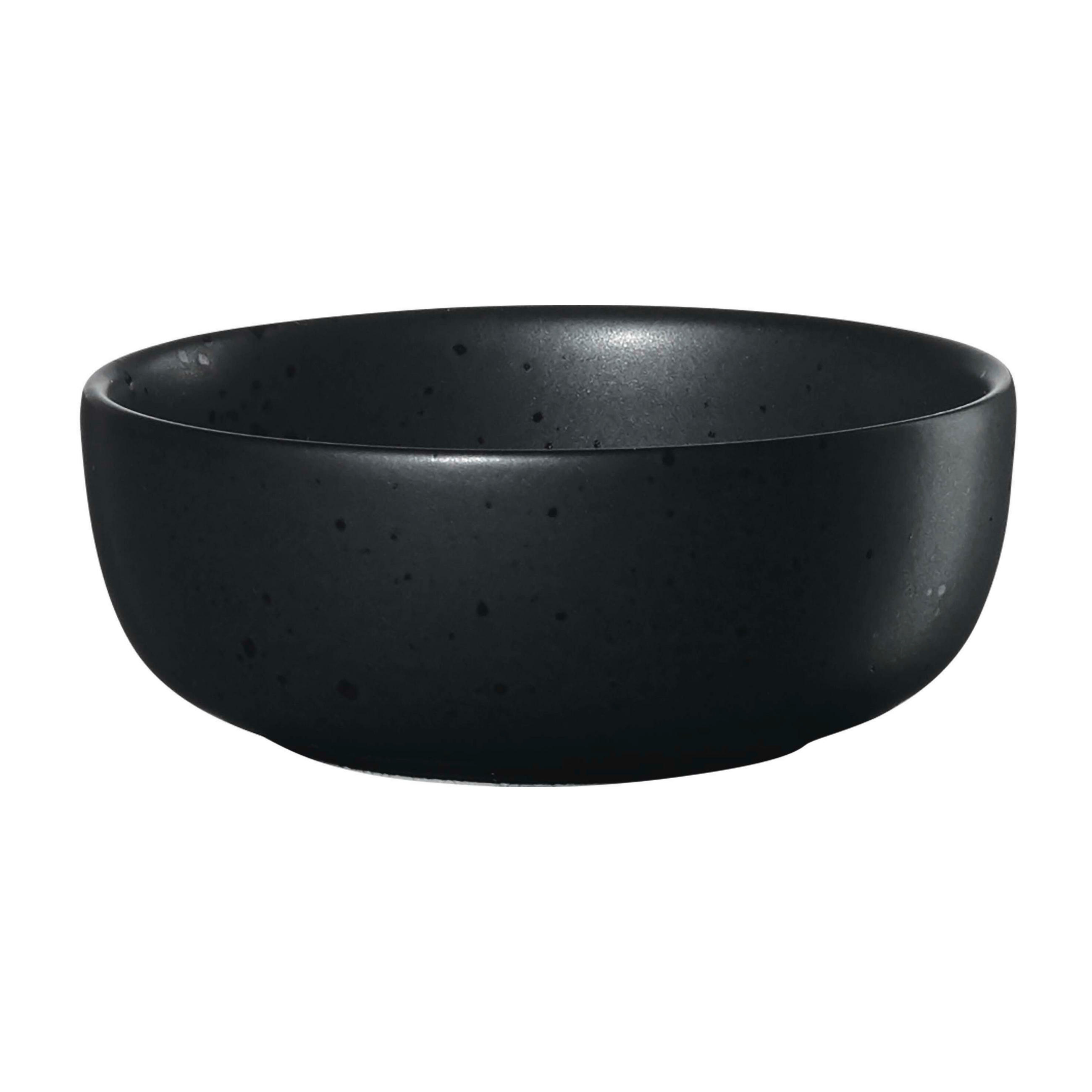 SCHALE coppa kuro   - Schwarz, Basics, Keramik (7,5/3cm) - ASA