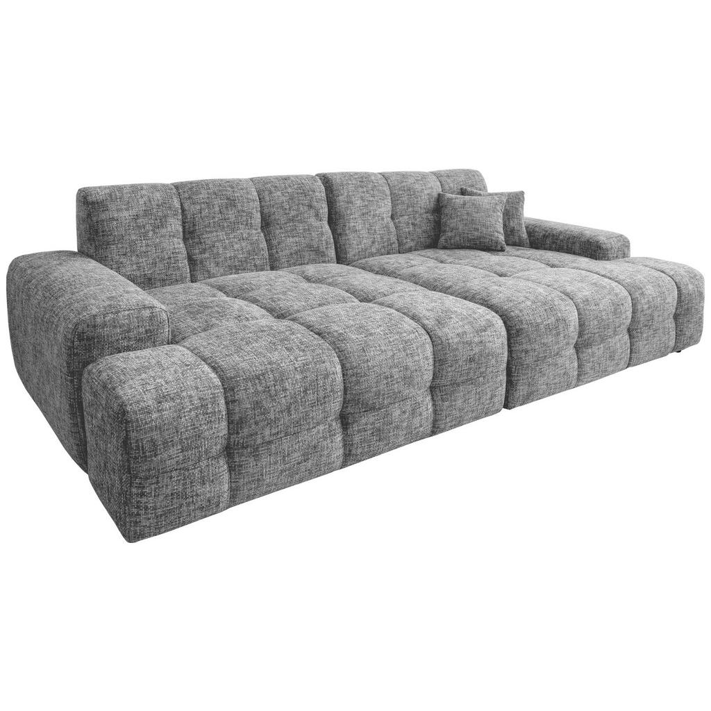 Thumbnail - Livetastic Bigsofa, Silber, Textil, Uni, 4-Sitzer, Füllung: Schaumstoff, 304x87x155 cm, Made in EU, Typenauswahl, Wohnzi...