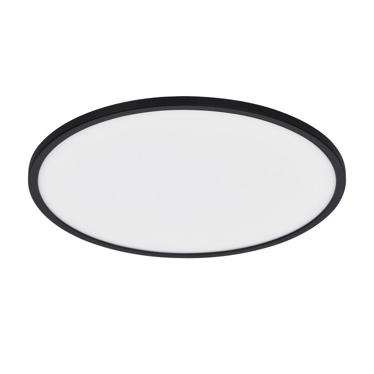 LED-DECKENLEUCHTE 60/3,2 cm   - Schwarz, KONVENTIONELL, Kunststoff (60/3,2cm) - Nordlux