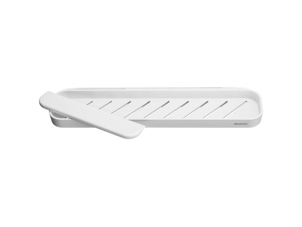 DUSCHABLAGE - Weiß, Basics, Kunststoff (42.1/7.3/9cm) - Brabantia