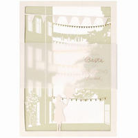 KARTE  - Weiss, Basics, Papier (17,5/12,5/0,1cm) - Räder
