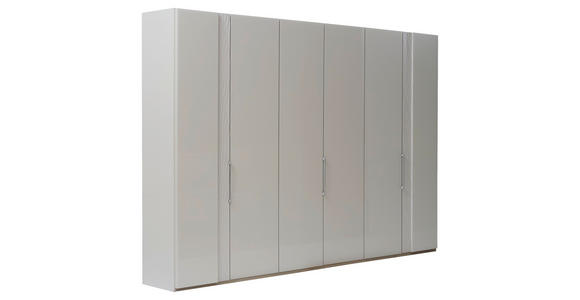 DREHTÜRENSCHRANK in Champagner - Chromfarben/Champagner, Design, Glas/Holzwerkstoff (300/216/59cm) - Dieter Knoll