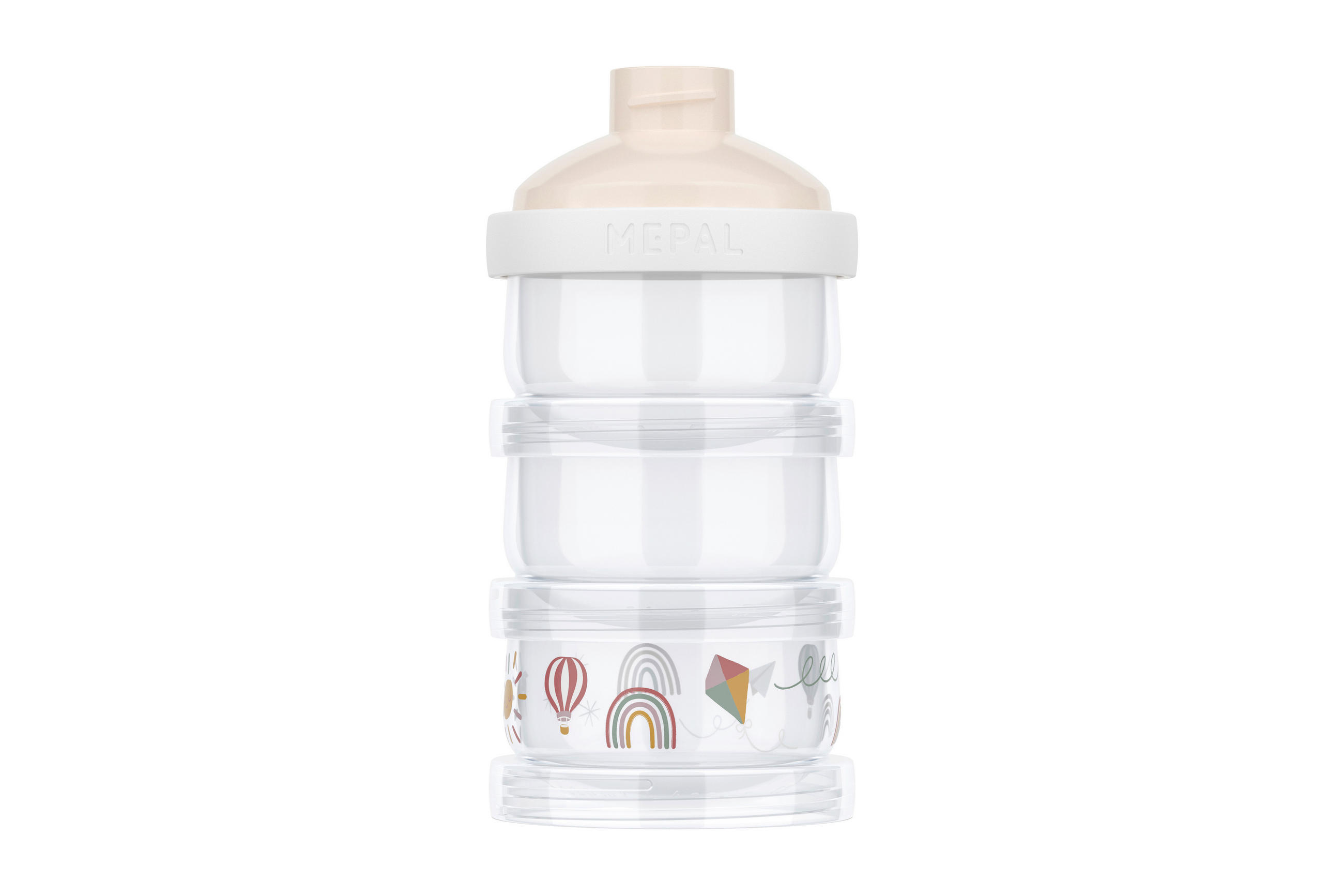 MILCHPULVERPORTIONIERER - Multicolor, Basics, Kunststoff (7,8cm) - Mepal
