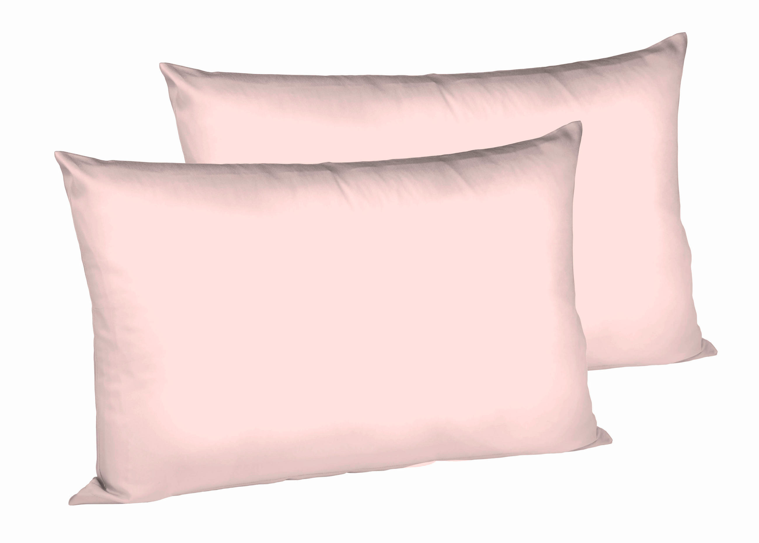 KISSENHÜLLEN-SET 40/60 cm  - Rosa, Basics, Textil (40/60cm) - Fleuresse