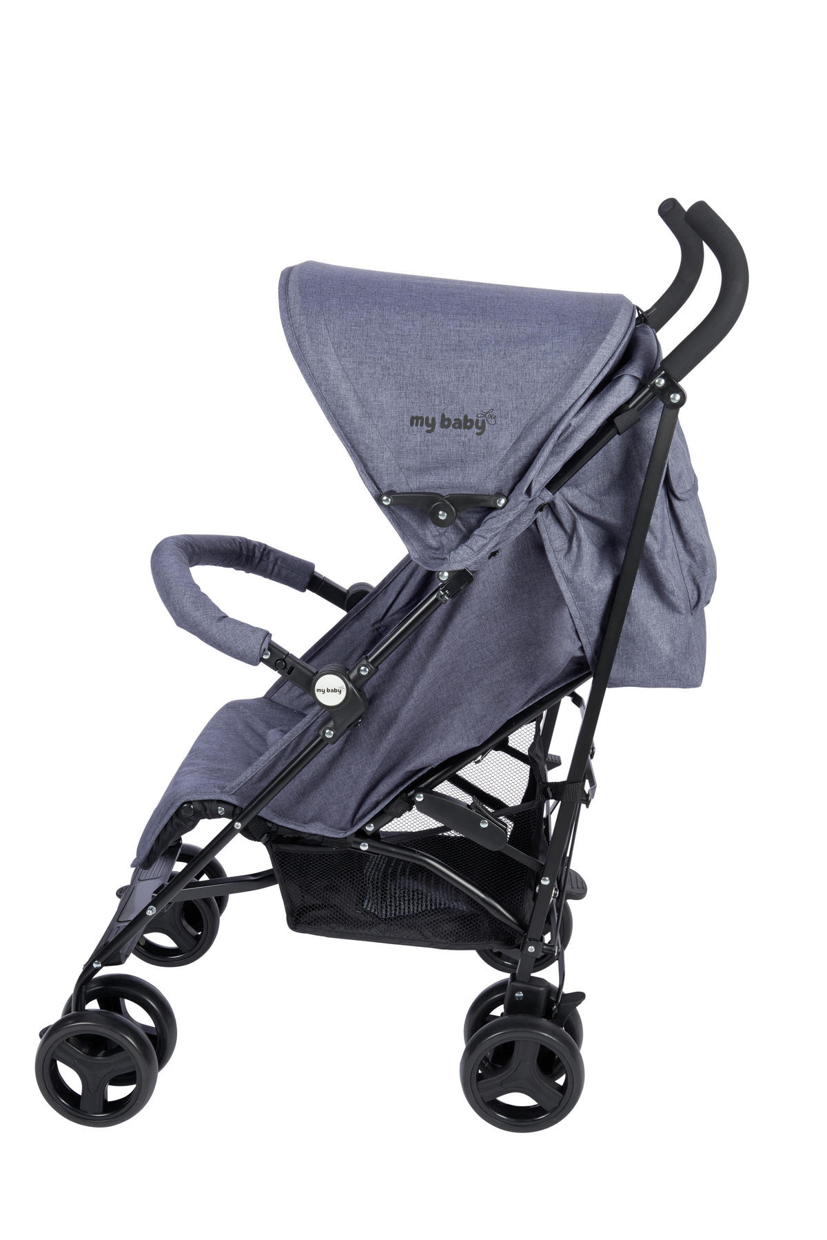 Buggy in Grau mit Doppelbremse liefern lassen | Kinderwagen