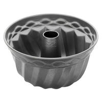 GUGELHUPFFORM  - Grau, Basics, Metall (24/12cm) - Dr.Oetker